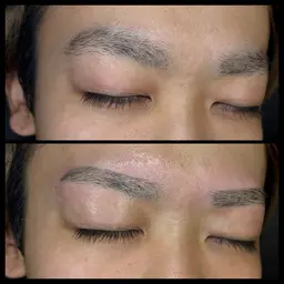 眉毛ワックス脱毛