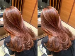 1日2名様✨学割U24✨🦋カット＋ブリーチなしWカラー＋トリートメント🦋17160→8800