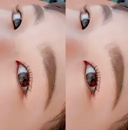 【再来】デザインまつげパーマ上下＋コーティング付き