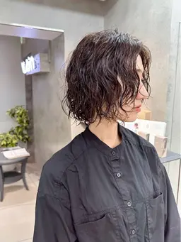 🌱カットパーマ ✂️🌀#外国人風パーマ👩🏼‍🦱#お洒落パーマ#カジュアルパーマ