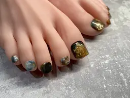 ✨🦶フット120分アートし放題コース【オフ.ケア込み】💅✨