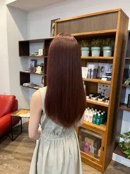 全員	【蓄積ダメージをケア◎】カット+艶カラー+AMASIAトリートメント ¥8750