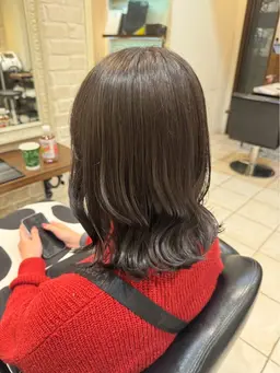 ワンカラー＋🩶髪の中まで浸透🩶Aujuaトリートメント