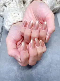 オフ＋ワンカラーネイル