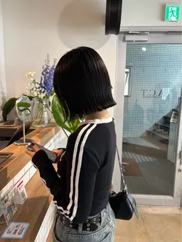 【限定メニュー/平日限定】中学生​〜​大学生（ミニモ学割）カット（ボブ​〜​ショート）🏫✨ホームケア無料お試しセット付き🍒