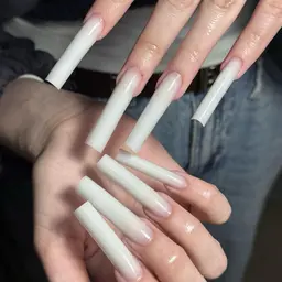 [hand]ロング（3XL）チップ長さ出しワンカラ/マグネット/グラデション／フレンチ