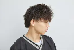 【❗️セットを楽に❗️】メンズカット＋パーマ相談＋パーマ持ちUPトリートメント