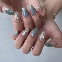 12/ 22 ハンド💅🏻オーダー120分オフ込(アート8本程度)持ち込み画像OK※お直し不可