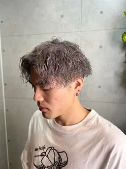 カット＋パーマ＋ダブルカラー