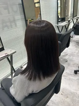 ワンカラー＋髪質改善トリートメント