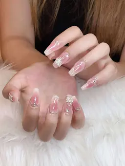 チップ長さだし10本やり放題コースコース🌹『持ち込みデザイン可能』　￥10500