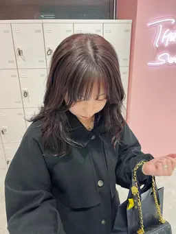 🤍ブリーチなしWカラー＋Aujua3STEPトリートメント🤍