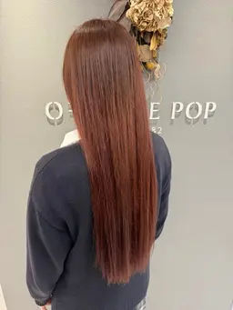 【新規限定！！】ブリーチ一回＋オンカラー+小顔補正カット+最新トリートメント