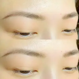 眉ワックススタイリング