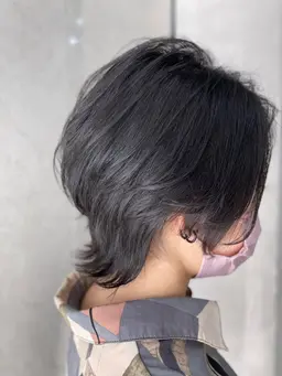 ウルフカット🐺💜(シャンプースタイリング込🧴)