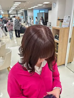 【12月ご新規様限定🎄】ブリーチなしダブルカラー➕ツヤツヤ水トリートメント💧✨️