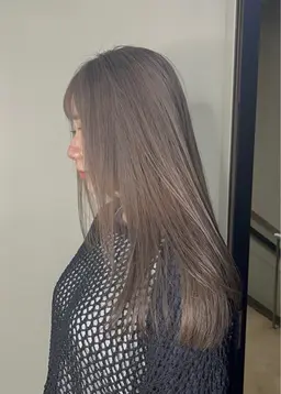 【赤味抹消💙】アディクシーカラー＋似合わせカット＋最新トリートメント#アディクシーカラー