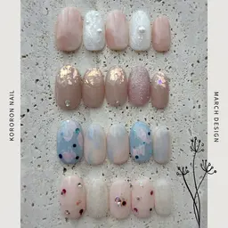 【ご新規様オフ無料】ハンド🤲お値打ち❣️季節の定額コース (ちょこっとアート)カラー変更okです！