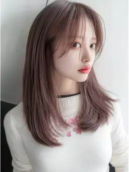 似合わせカット＋艶カラー