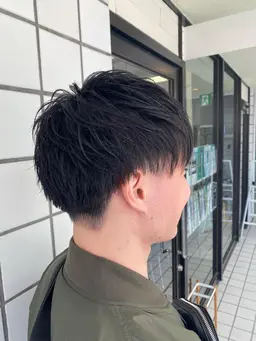 メンズカット+炭酸シャンプー ¥4500