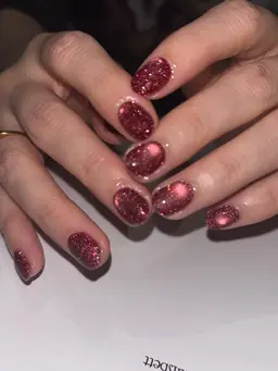 【オフあり】人気No.3🍒マグネットネイル🍒