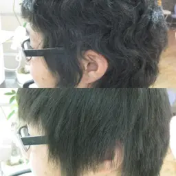 メンズ縮毛矯正+カット