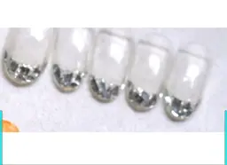 人気のガラスフレンチネイル✨  別途 【オフ】 550円 【フィルイン】 1000円