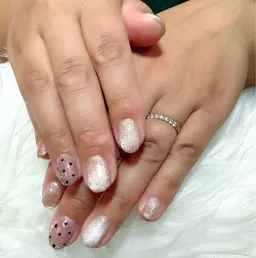 (オフなし)定額シンプル【アート2本程度、小さいパーツOK】