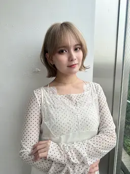 カット＋透明感イルミナカラー✨＋3ステップ保湿トリートメント