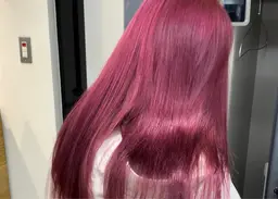 『ミニモ限定』☑️u24学割💭💕高発色1カラー🎀前処理CMCトリートメント💯ロング料金なし🐈‍⬛¥7000