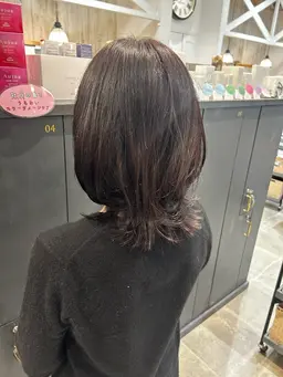 〈２回目以降の方👀〉透明感◎ツヤ◎ダメージケア◎イルミナカラー＋2STEPトリートメント