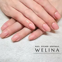 《特別価格》 オフ有┊︎ワンカラー ちゅるんと上品なシンプルネイル🫧＊自爪を削らないパラジェル使用＊