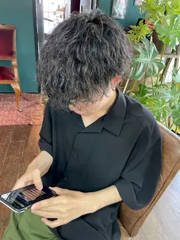 【メンズ】カット＋デザインパーマ