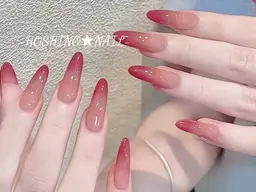 【長さだし】フレンチ・チーク・からグラ・ミラー・オーロラ・ケア付き