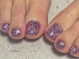 【オフ有り】ケア込みフットワンカラー✨