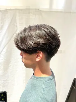 【メンズ限定】カット+フェザーパーマ