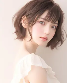 🌿ブリーチなしダブルカラー🌿＋髪質改善トリートメント（透明感カラー/赤み消し）