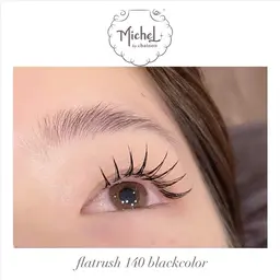 【他店様リペア可】アイシャンプー + フラットラッシュ～60本🎟《大人気リペアメニュー》美容液コーティング付き🪄︎︎