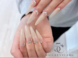 チップ長さだし&シンプルデザイン✨フィルイン対応✨オフ・ケア込み