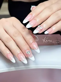 長さ出し10本フレンチネイル