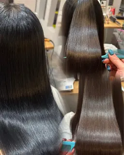 ツヤ映えカラー+髪質改善ケアプラン