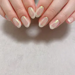 フレンチネイル✨ハンドジェルネイル💅【オフなし】