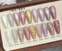 （新人ネイリスト） 【HAND】クリアベースフレンチorうねうねパールワンカラー 2色ok¥6500⇒5500