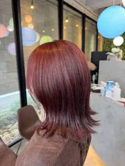 カット✂️+ブリーチなしWカラー+超保湿トリートメント✨