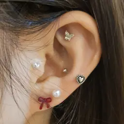 耳ツボジュエリー ~12粒(両耳合計)