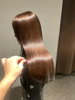 プレミアムストレート＋髪質改善トリートメント+カット