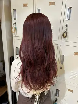 カット＋カラー＋3stepトリートメント🍒
