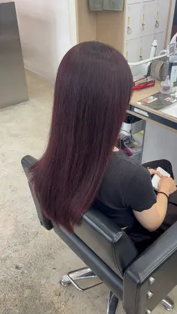 🕊️暖色カラー🕊️カット+イルミナカラー+超音波トリートメント✨️ ※土日祝¥1,100