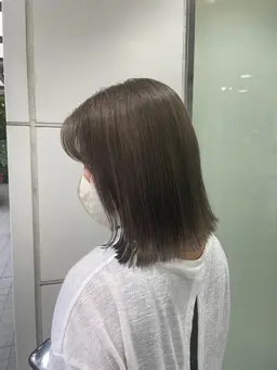 【明日🈳⭕️】ワンカラー➕コーティングトリートメント🫧(ブリーチ毛からのトーンダウンの方はこちら✅)