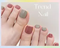 ★FOOT ワンカラー or ラメグラデーション【2色無料】